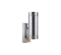 Applique murale TIN Maxi Double Sensor Métal Acier galvanisé, H.24,3 IP54 GU10 / Extérieur