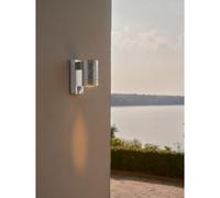 Applique murale TIN Maxi Sensor Métal Acier galvanisé, H.16,3 IP54 GU10 / Extérieur