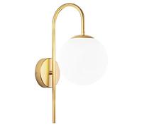 Applique Murale Toolight G091-1W Spot Murale Or Blanc 15X10X15Cm