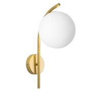 Applique Murale Toolight G104-1W Spot Murale Or Blanc 20 5X15X32Cm