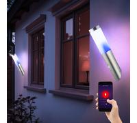 Applique Murale Torche Extérieure Capteur Smart Appsteuerung Dimmable RGB LED