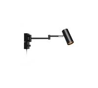 Applique murale TORINO Noire 1 ampoule