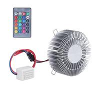 Applique Murale Tournesol, Design Découpé LED 3W, Plafonnier en Aluminium 85-277V Avec Télécommande Applique Murale Tournesol pour Salon Fête Bar Chambre