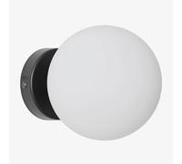 Applique Murale Traditionnelle En Acier Inoxydable Avec Boule De Cristal Uvol Noir