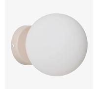 Applique Murale Traditionnelle En Acier Inoxydable Avec Boule De Cristal Uvol Tapioca Beige