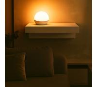 Applique d'intérieur UP lampe salle à manger applique murale plancher lampe en plâtre peut être peint, métal blanc, 1x LED 1x 7 watt 1x 690 lm, LxH 30x17,5 cm, escalier