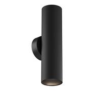 Applique Murale Up Down Noir Salon Cuisine H:20 Cm GU10 Spot Lampe 2-Flamme