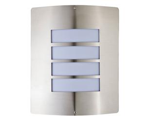 Applique murale veranda d'extérieur éclairage de parc en acier inoxydable IP44 lampe