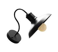 Applique murale vintage - Applique d'extérieur étanche 37 x 23 cm, luminaire de style loft antique, diamètre d'abat-jour de 24 cm, construction en métal durable | Éclairage extérieur de restaurant de