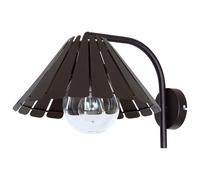 Applique Murale Vintage Décorative E27 Marron Lampe De Mur Lampe En Verre