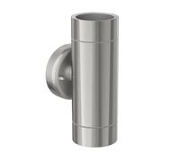 Applique murale WEDO pour l'extérieur chrome mat acier inoxydable IP44 deux [EEK: E]