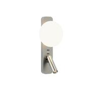 Applique Murale Zeppo Reader en Nickel