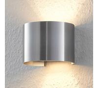 Arcchio Applique Murale Zuzana à intensité variable (Moderne) en Gris Aluminium e. a. pour Salon & Salle manger (1 lampe,à G9), Lampe Eclairage Luminaire Mural