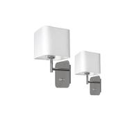 Applique NAPOLI WHITE/CHROME 1xE27 ML6359 Milagro