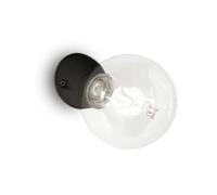 Applique noire 65x75 mm E27 Ideal Lux - 180304