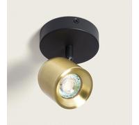 Applique Orientable Aluminium Caleb 1 Spot Doré