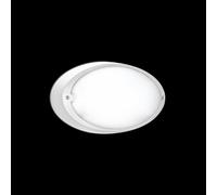 Applique ovale aérienne 300 blanc E27 Lombardo LB82121