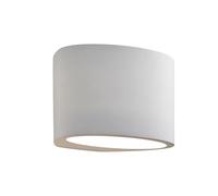 Applique ovale Gypsum, en plâtre