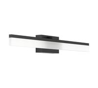 Applique PALMITAL IP44 LED 1X11W en aluminium et acier noir 595x0x80mm