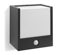 Applique DExtérieur Led Macaw Avec Détecteur noir, blanc