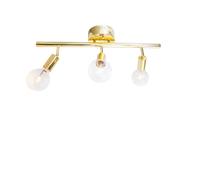 Applique Plafonnier 3 Flammes E27 60 Cm Long En Laiton En Métal