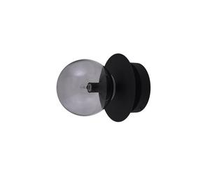 Applique/ Plafonnier Art Déco Globen Lighting Noir/ Fumée