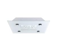 Applique/Plafonnier BENALUA 2 LED 18W en acier blanc 370x370x75mm