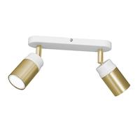 Applique Plafonnier Blanc En Laiton Métal Moderne GU10 Salon Couloir