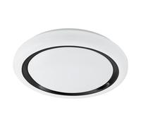 Applique/Plafonnier CAPASSO LED 19,5W en acier blanc D480mm