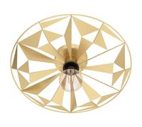 Eglo Lampe de chevet Townshend 4 - vintage industriel métal brun antique, interrupteur, E27