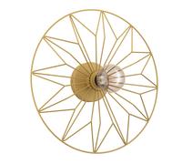 Applique/Plafonnier CASTANUELO E27 1X40W en acier or D425mm