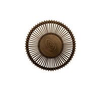 Applique/ Plafonnier Clava Up, Chêne Foncé Moyen