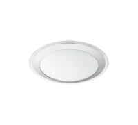 Applique/Plafonnier COMPETA 1 LED 15,6W en acier blanc D335mm