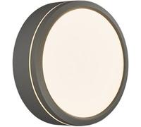 Nordlux 2019016010 Ava Smart Plafonnier extérieur LED LED 9.5 W gris
