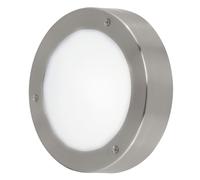 Applique/Plafonnier extérieure VENTO 2 IP44 LED 1X5,4W en acier inoxydable D185mm
