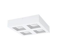 Applique/Plafonnier FERREROS LED 4X6,3W en acier blanc 270x270x60mm