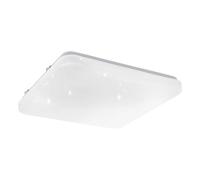 Applique/Plafonnier FRANIA-S LED 10W en acier blanc 280x280x70mm