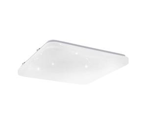 Applique/Plafonnier FRANIA-S LED 14,6W en acier blanc 330x330x70mm