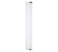 Applique/Plafonnier GITA 2 IP44 LED 16W en fonte métallique chrome 600x75x75mm