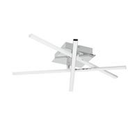 Applique/Plafonnier LASANA 1 LED 3X3,5W en acier chrome 500x160x95mm