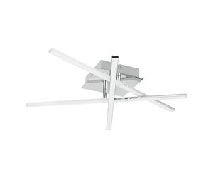Applique/Plafonnier LASANA 1 LED 3X3,5W en acier chrome 500x160x95mm