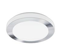 Applique/Plafonnier LED CARPI IP44 LED 3X7,3W en acier blanc et chrome D385mm