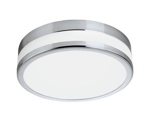 Applique/Plafonnier LED PALERMO IP44 LED 3X3,6W en acier chrome D225mm