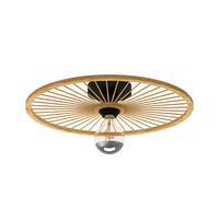 Applique/Plafonnier LEOMINSTER E27 1X40W en acier noir D450mm
