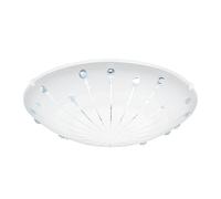 Applique/Plafonnier M1 LED 11W en acier blanc D315mm