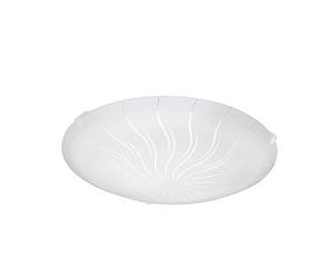 Applique/Plafonnier M1 LED 3X3,6W en acier blanc D250mm