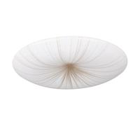 Applique/Plafonnier NIEVES 1 LED 10W en acier blanc D310mm