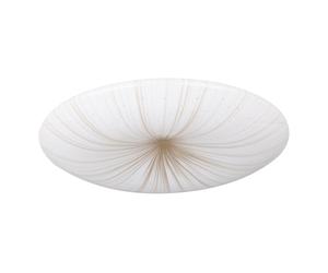 Applique/Plafonnier NIEVES 1 LED 10W en acier blanc D310mm