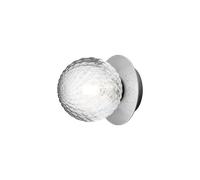 Applique/ Plafonnier Nuura Liila 1 Petit Argent/ Transparent