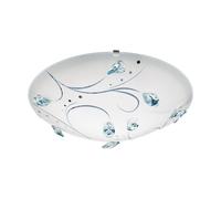 Applique/Plafonnier S1 LED 3X3,8W en acier blanc D315mm